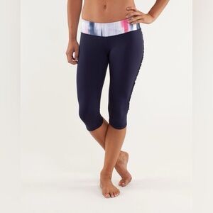 🍋 LULULEMON Run: Fast and Free Crop - Size 6 🍋